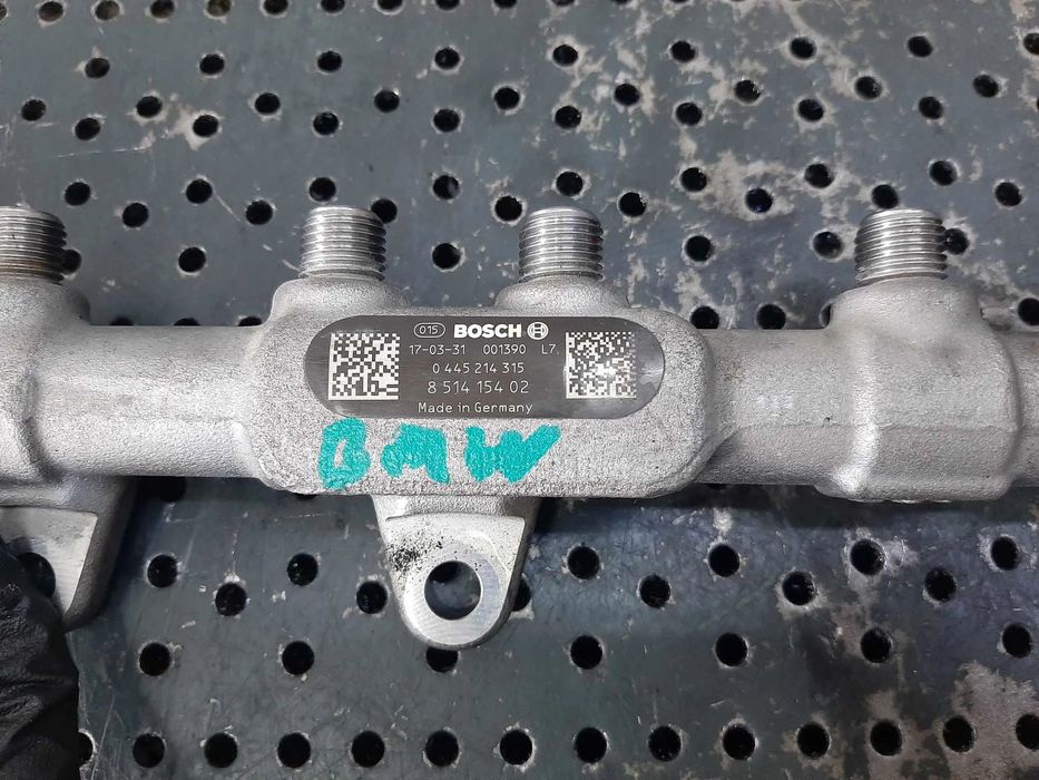 rampa injectoare 2.0 d bmw seria 55 f10 f11  bmw seria 2 f45 f46  x1 f48  x2 f39 f30 f31 0445214315