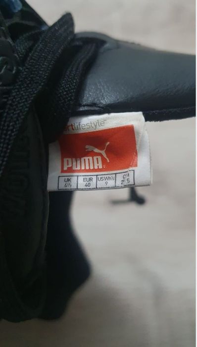 Ghete cu crampoane Puma Powercat 2.10 din piele naturala de vitel