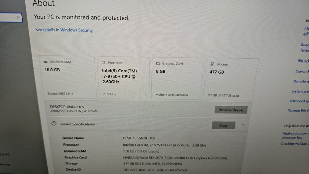 Asus rog zephirus g15