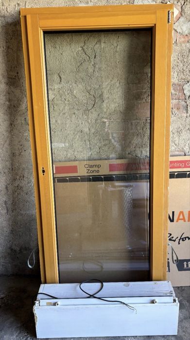 FEREASTRA LEMN ALUMINIU geam teropan H 126 x L 294 Germania
