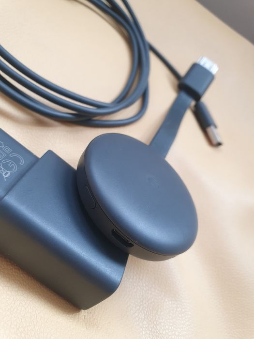 Google Chromecast 3rd Gen (grey) (ЗАПАЗЕНА)
