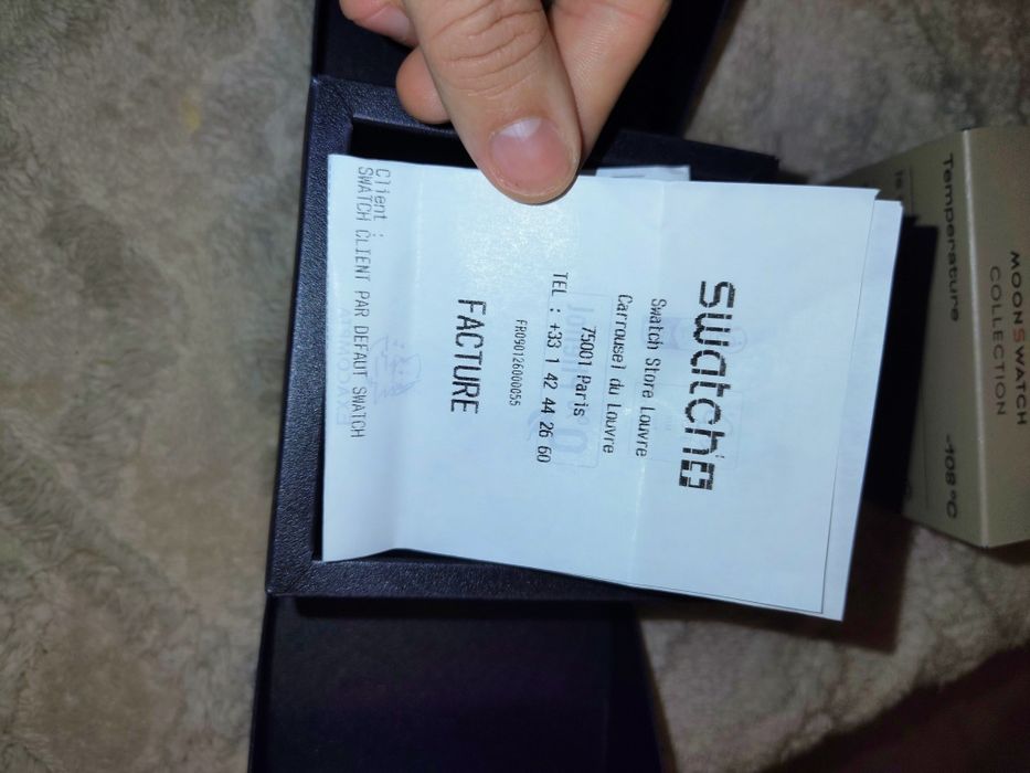 Swatch x Omega MoonSwatch – Mission to Jupiter – SET COMPLET – Factură