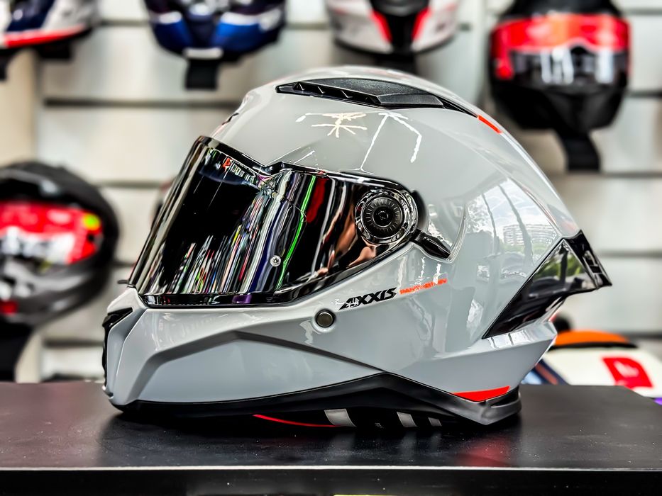 Casca Moto Axxis Panther SV GRI LUCIOS