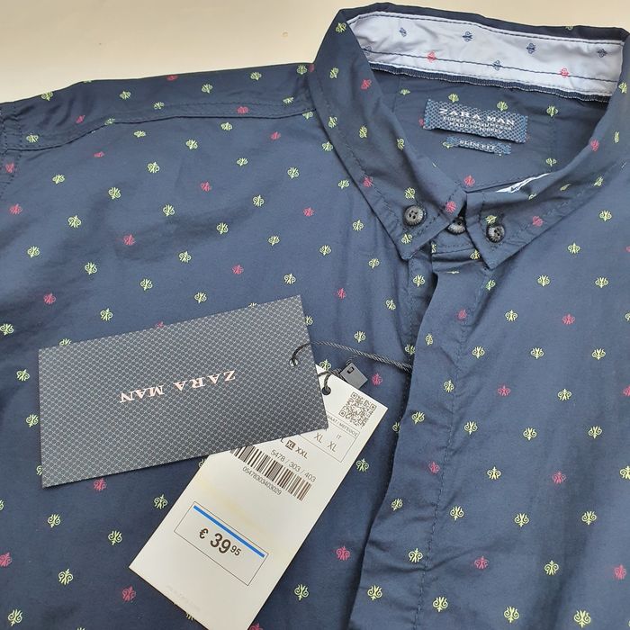 Camasa Zara, bumbac 100%, noua cu eticheta, L