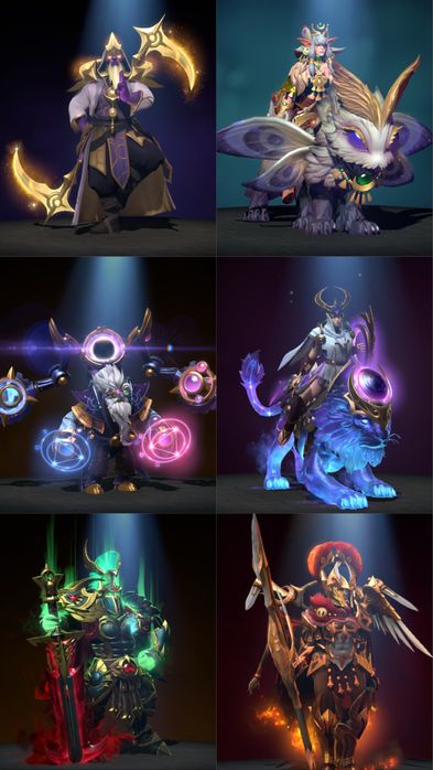 Скины из Колекторки Dota2