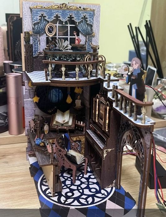 Конструкторы из высококачественного фанеры и дерева.