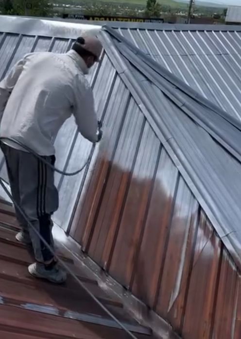 Том буяш хизмати покраска крыши 10 год гарантия 
Покраска крыши 
Темир