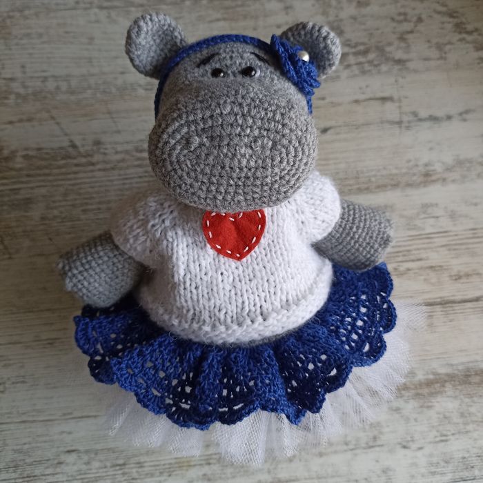 Вязаная игрушка.