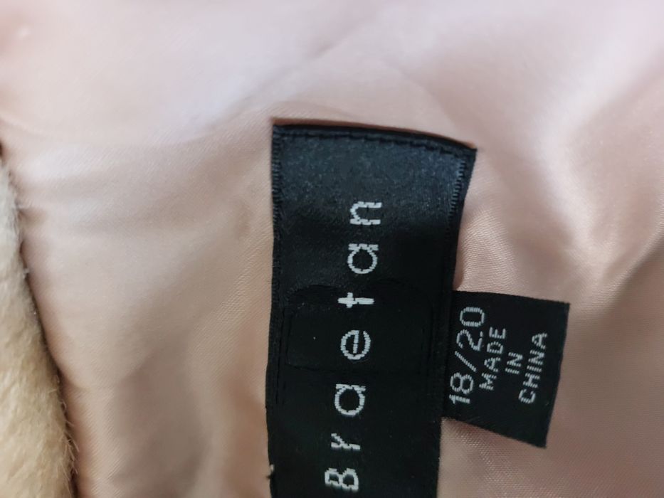 Еко палто  бежово BRAETAN XL 46 46XL 46