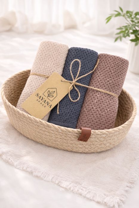 Полотенца кухонные набор 3 шт