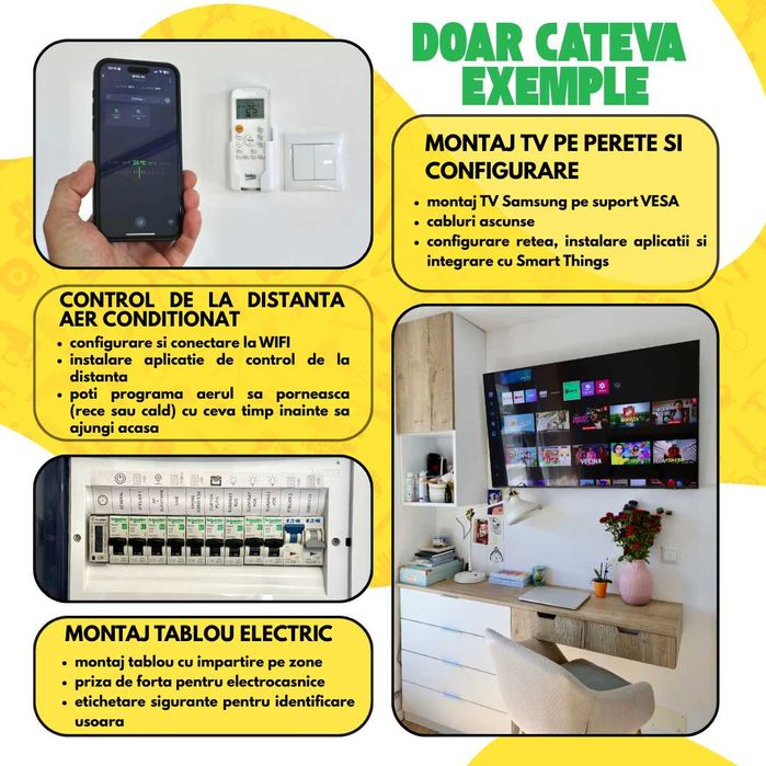 Mester Handyman Bucuresti - Electrice/Electronice, Sanitare, Gradina