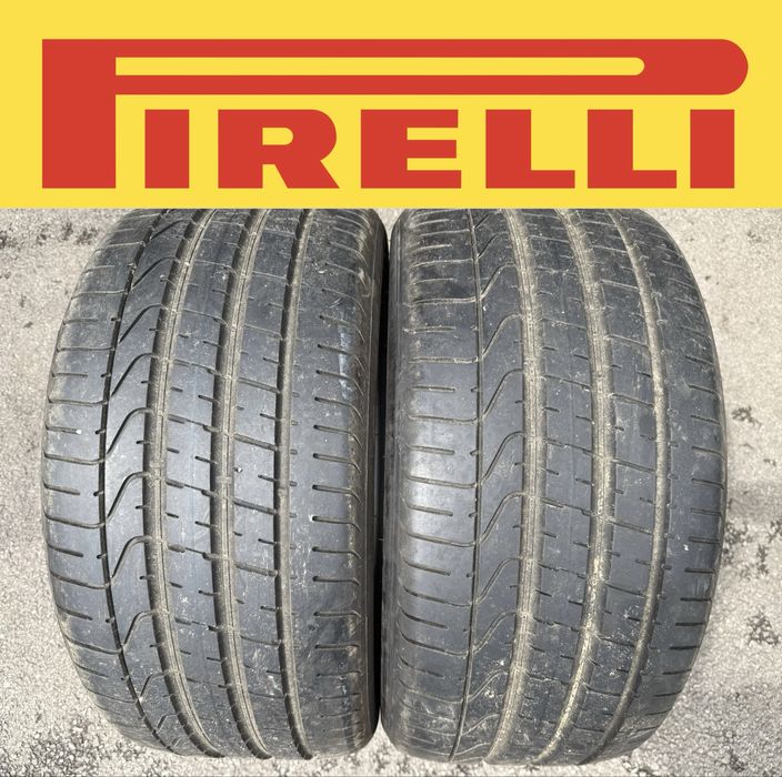 Летни гуми 295/35R21 PIRELLI хомологирани N0 DOT:2023 като нови на 95% профил ПИРЕЛИ 295-35Р21 нов дот 2023