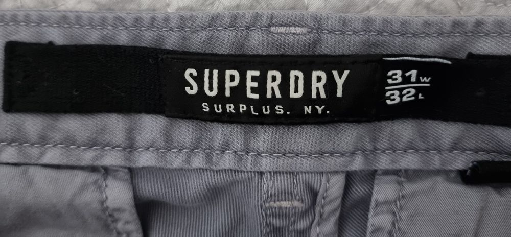 Мужские брюки хорошего качества. SUPERDRY