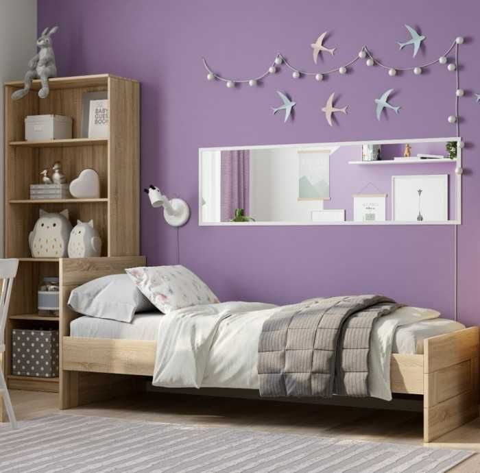 Кровать СИРИУС одинарная для спальни, детской . Беларусь