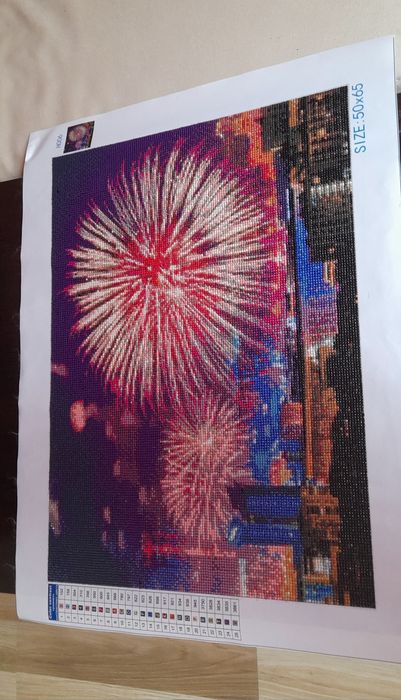 Изработени диамантени гоблени-Ваза с рози,Заря , Планински пейзаж и кр