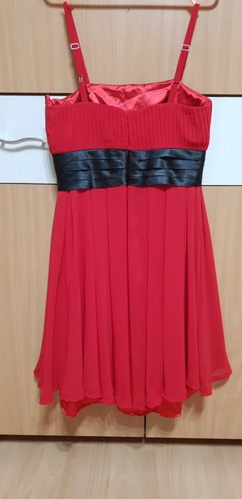 Rochita rosie matase