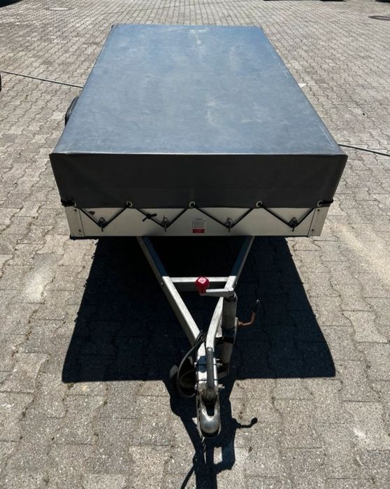 Немско алуминиево ремарке Humbaur 750 kg