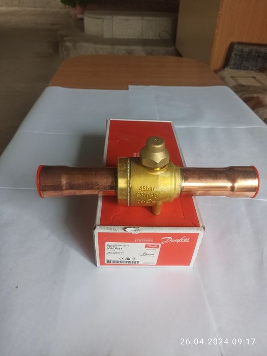 Реверсивные шаровые краны, вентиля