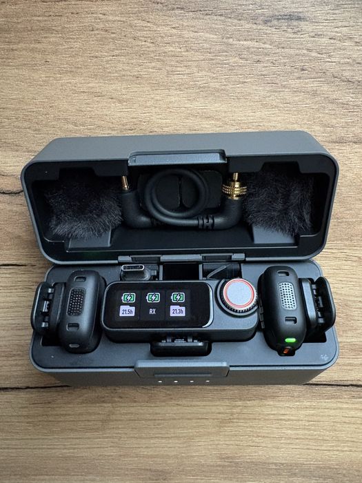 DJI Mic 3 Sistem Wireless Plus Patina Sony  2 x TX 1 x RX 32-bit Float Bluetooth