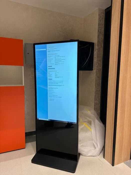 Аренда сенсорного информационного киоска 43" и 55" для выставок
