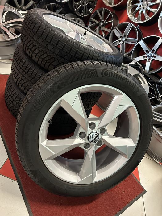 Джанти с Зимни Гуми 19 цола Audi Q3 VW Tiguan Skoda Kodiq Seat Terraco