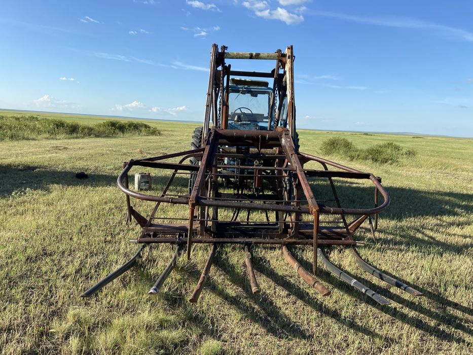 Мтз 80 , стогомет трактор