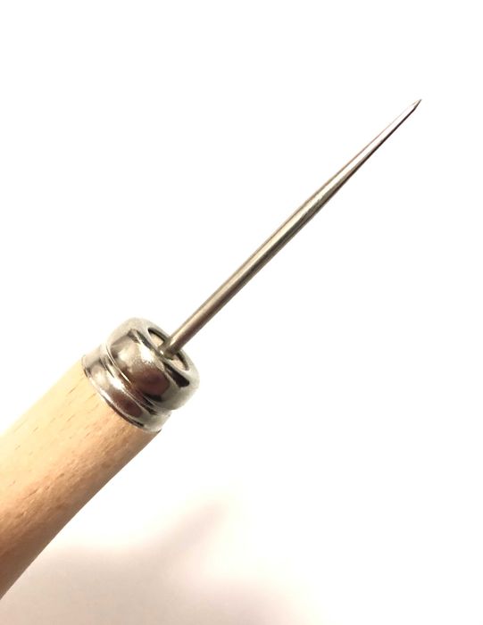 кожарско шило за работа с кожа 3 модела, Италия, високо качество