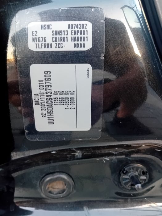 Dacia Duster 2011,RAR EFECTUAT