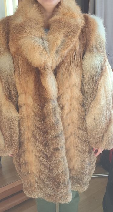 Vand haina de blana naturala vulpe