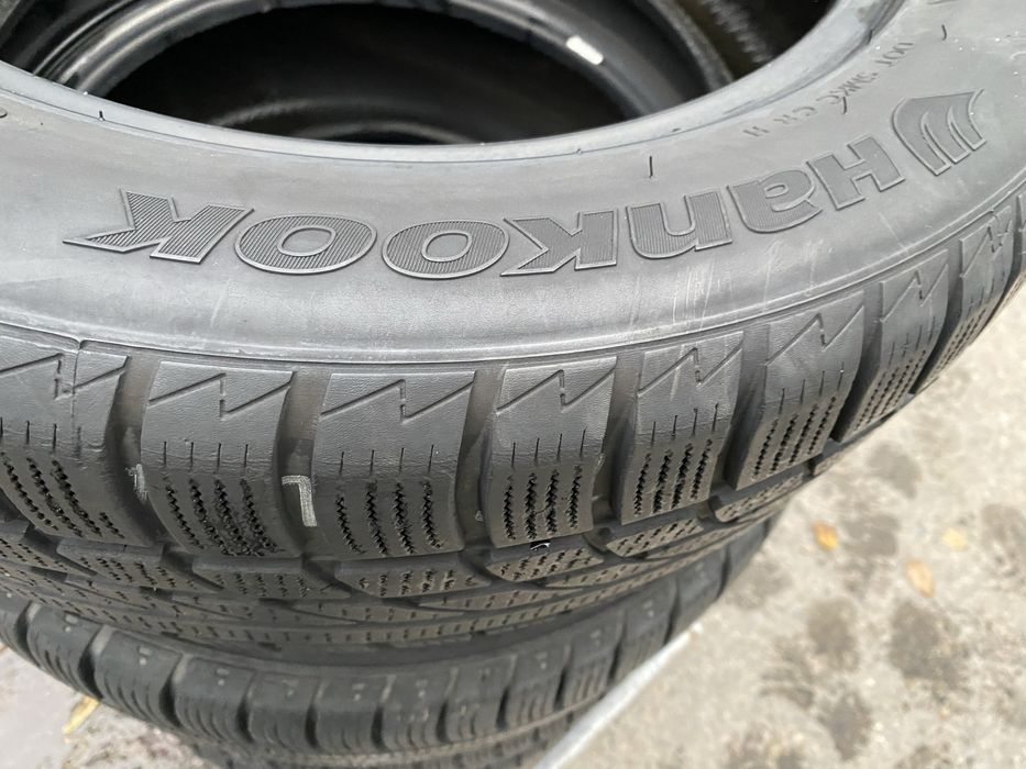 Шины 225/55/17 комплект бу ханкок