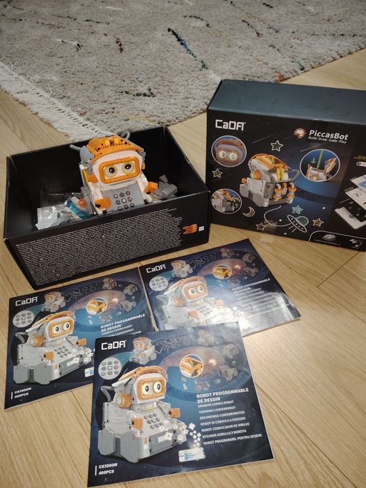 Set constructie Cadfi robot programabil pentru desen TY136526, 460 pie
