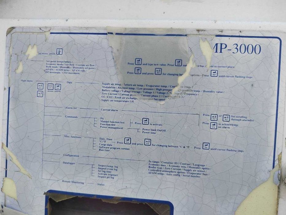 Реф контейнер 40 футовый (Thermo King MP-3000)
