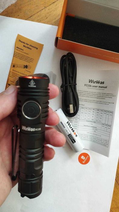 Wurkkos FC13s cu XHP50.2