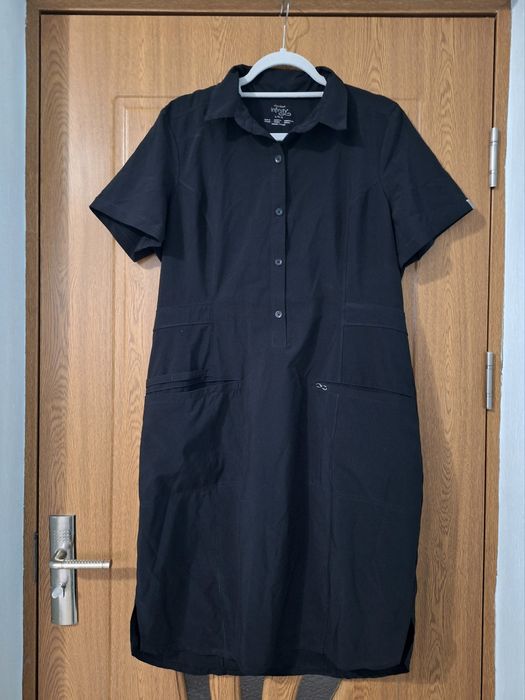 Rochie neagra medicala infinity marimea L