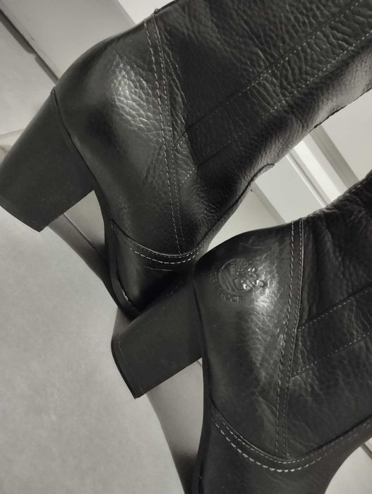 Timberland ботуши естествена кожа, водоустойчиви