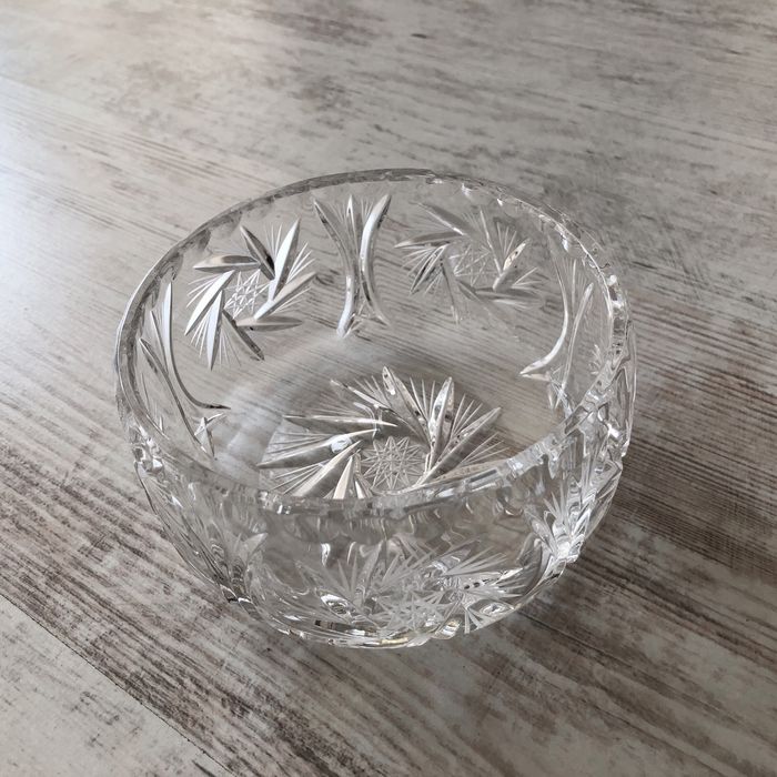 купа бонбониера от бохемски кристал
