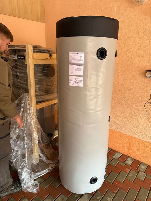 Puffer clasic, sau cu serpentine de inox, 250-1500L, tabla 3mm.