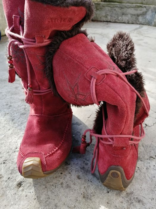 Cizme îmblănite dama