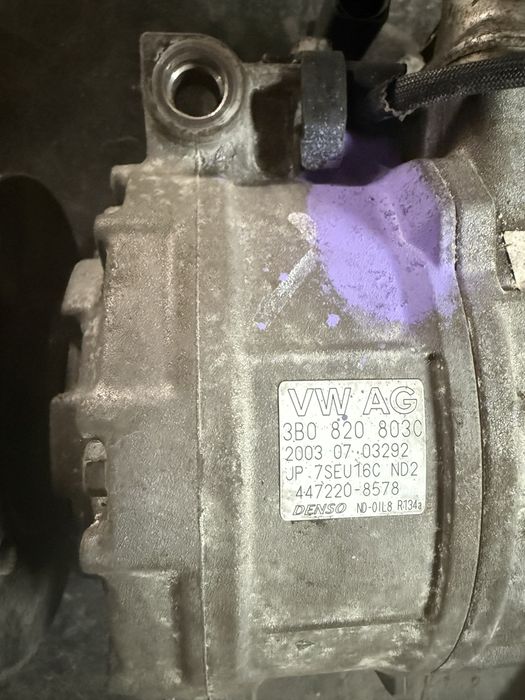 Компрессор кондиционера ауди/фольксваген