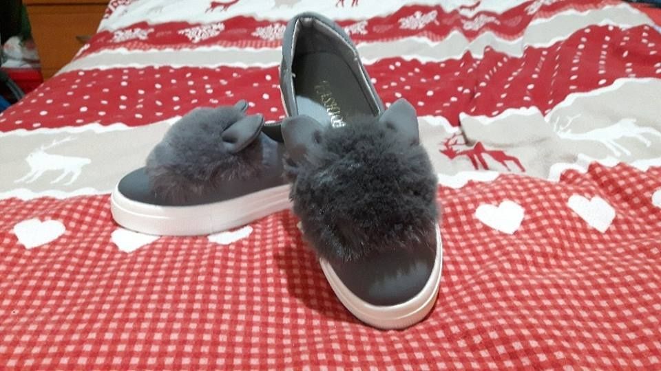 Pantofi dama casual cu blanita