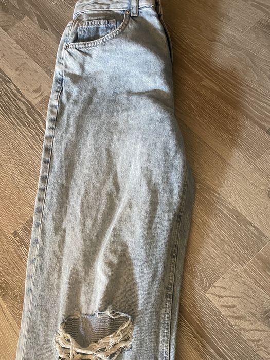 Дамски широки дънки