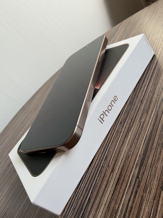 Iphone 16 Pro Max, 256 gb, Desert Titanium, Impecabil, ca nou
