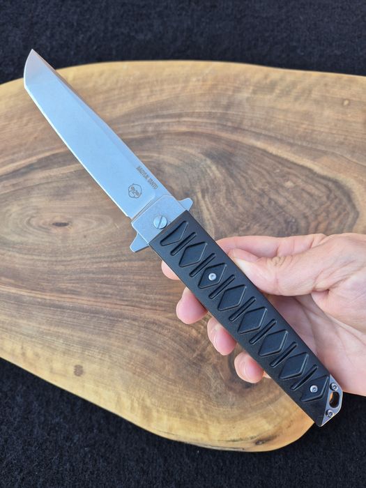 Сгъваем нож BRUTALICA BADYUK Tanto  Black Stonewash