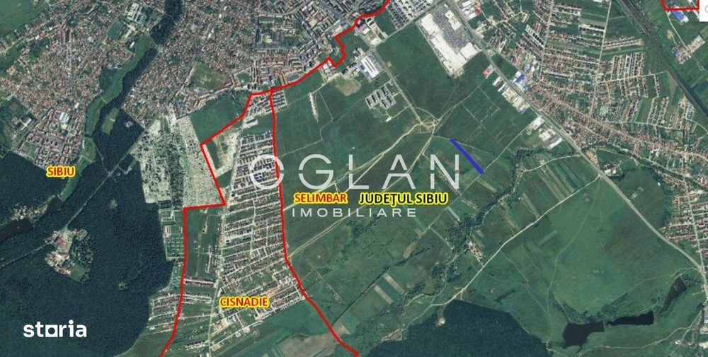 Teren extravilan 3700 mp, Selimbar