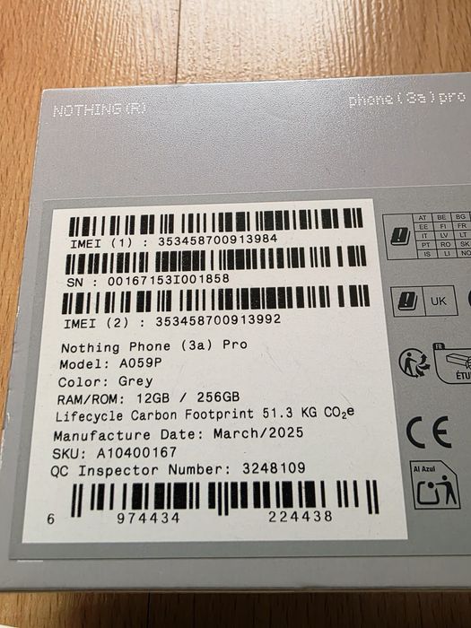 Nothing Phone 3a Pro (Перфектен)