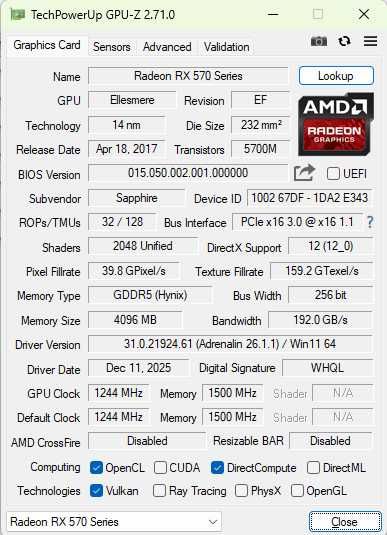 Комплект AM4 MSI B450 + Ryzen 3 1200 + 8GB DDR4 + RX 570 4GB
