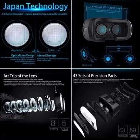 Нови VR BOX V 2.0, 3D очила за виртуална реалност + джойстик в цената