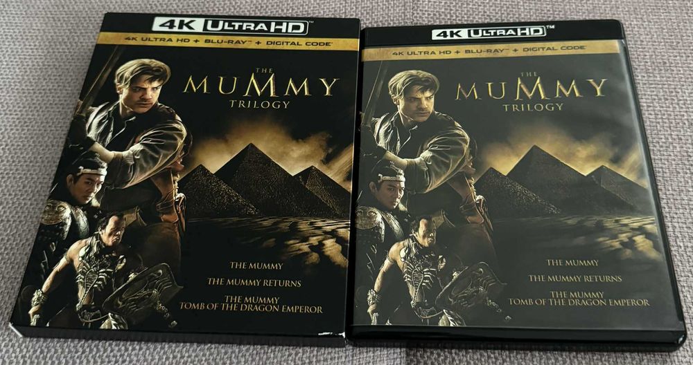 Trilogia The Mummy - 4K Ultra HD + Blu-ray Ca Noua