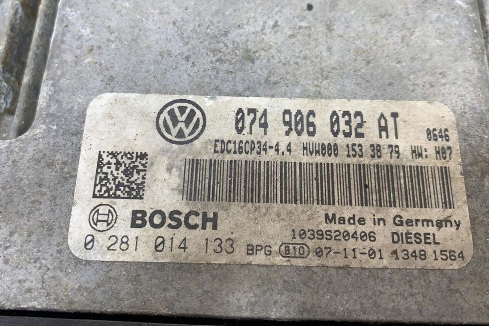 Calculator Kit pornire Volkswagen Crafter 2.5 TDI 2006 - 2010 Euro 4 Cod 074 906 032 AT