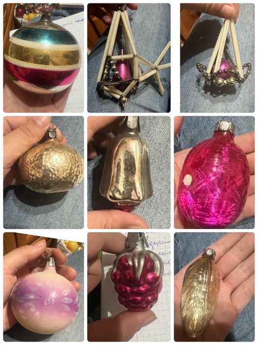 Елочные игрушки ссср